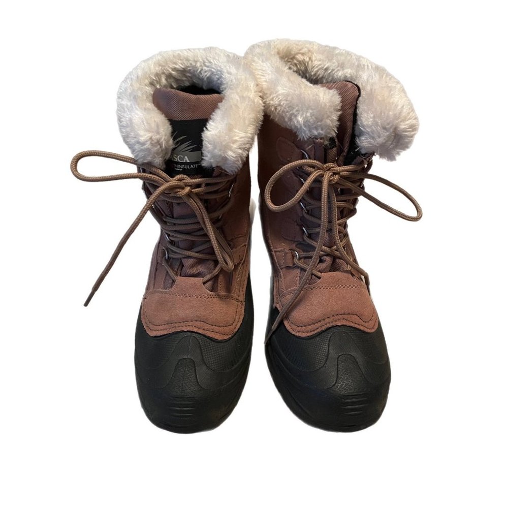 Itasca Women's Cedar Thinsulate Snow Boots Size 8 Suede 657211 Winter Outdoors